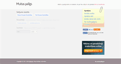 Desktop Screenshot of muitaspaligs.lv